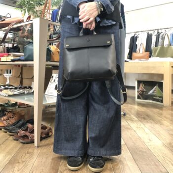 CLEDRAN クレドラン　リュックサック　MARCHE RUCKSACK　COL ブラック - 画像 (3)