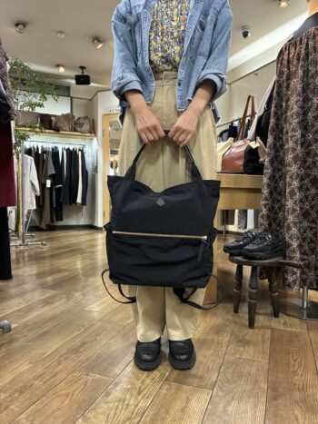 CLEDRAN クレドラン　LUMI 2WAY BAG　COL BLACK - 画像 (5)