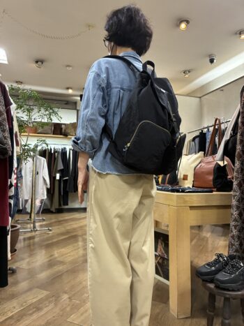 CLEDRAN クレドラン　LUMI RUCK SACK　COL BLACK - 画像 (5)
