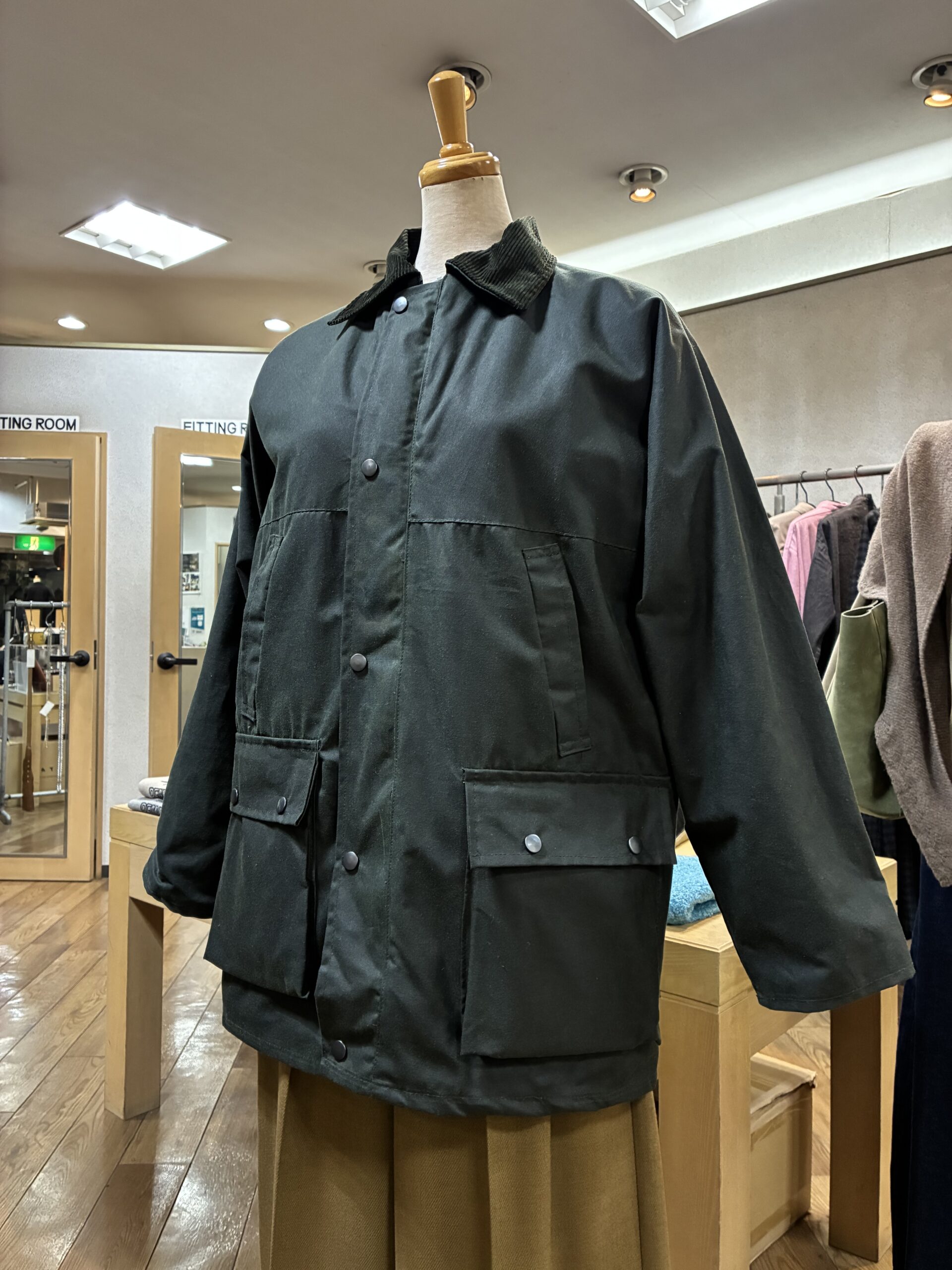 ROCKALL ロックオール オイルドジャケット COL グリーン - 画像 (2)