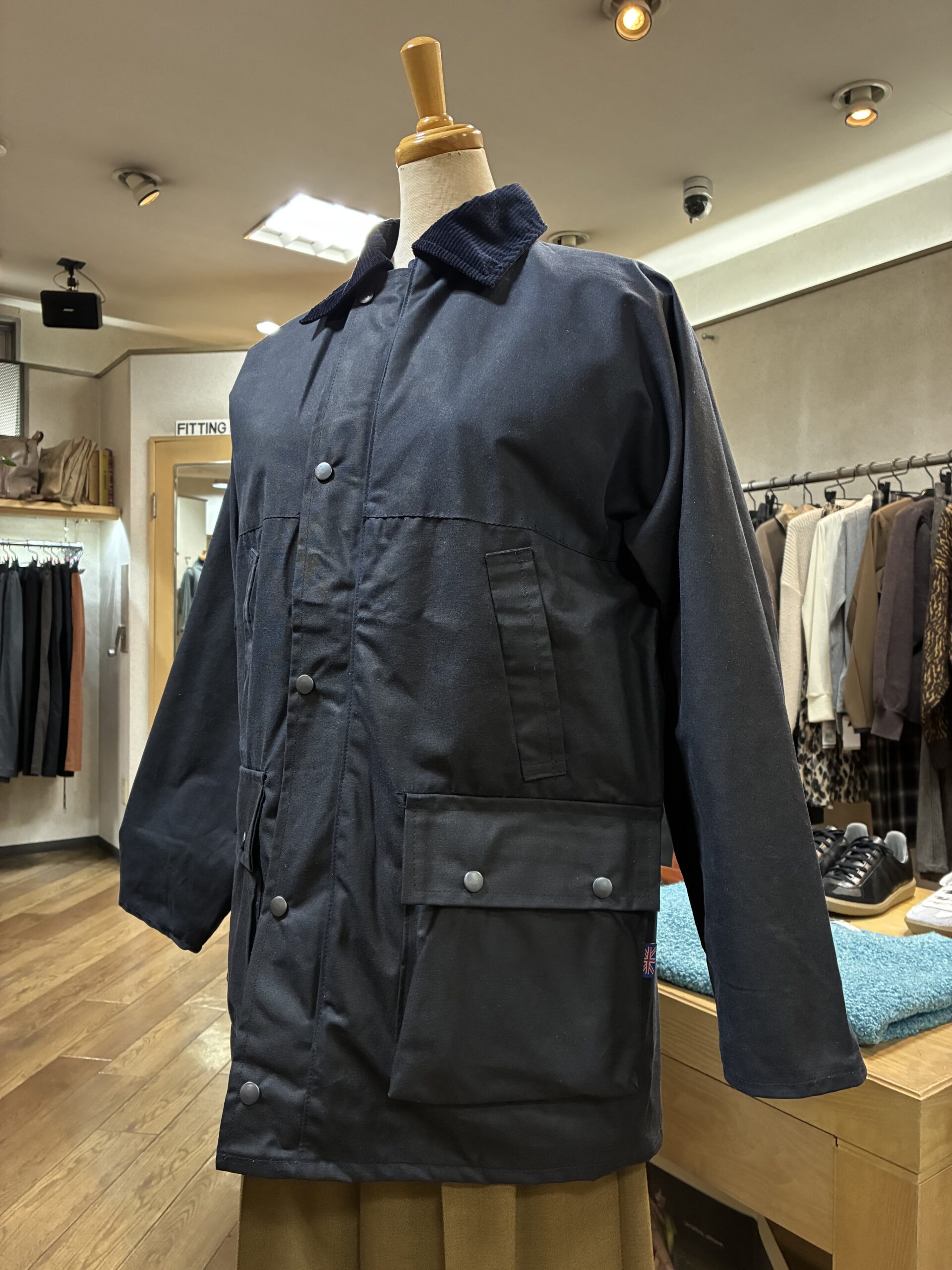 ROCKALL ロックオール オイルドジャケット COL ネイビー - 画像 (2)