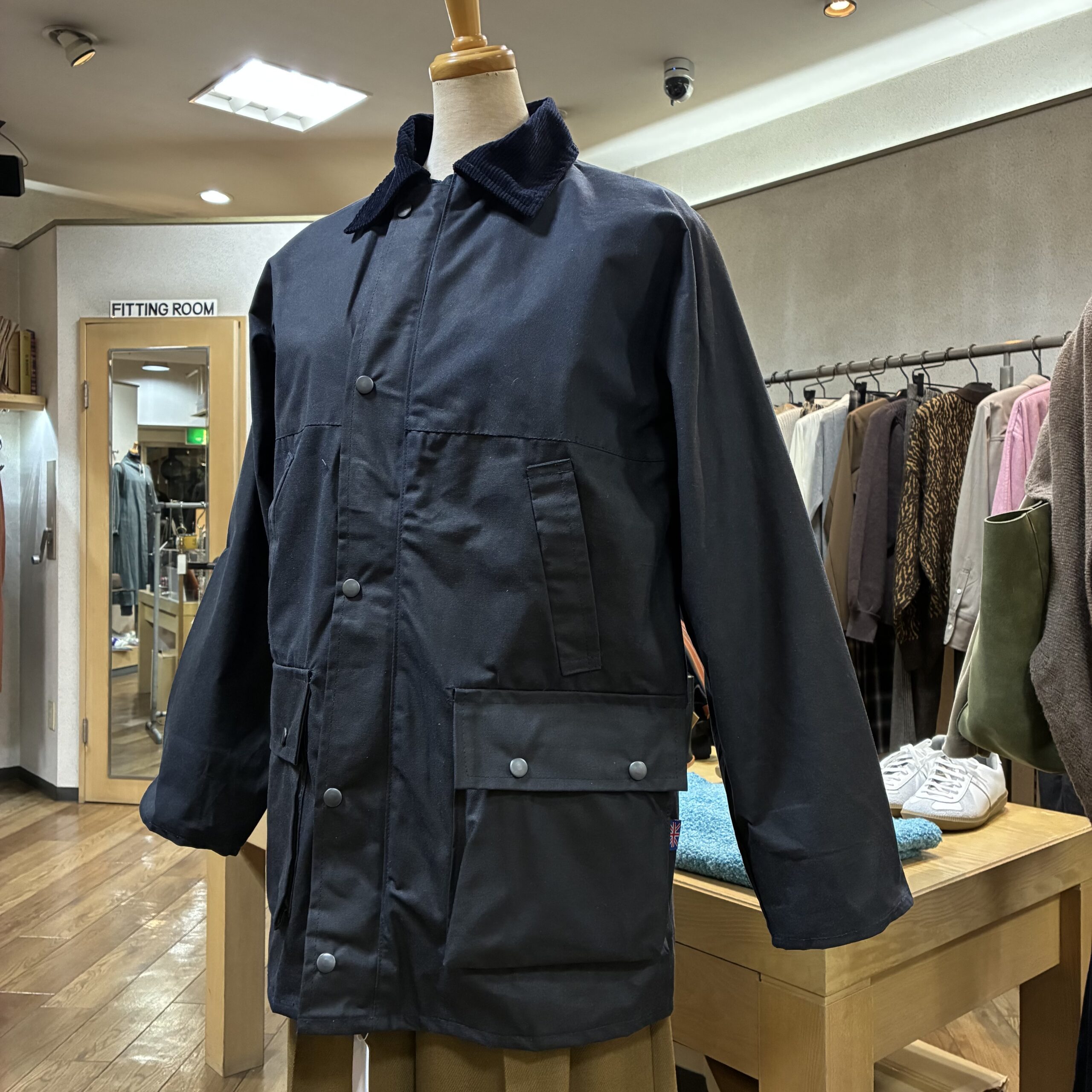 ROCKALL ロックオール オイルドジャケット COL ネイビー