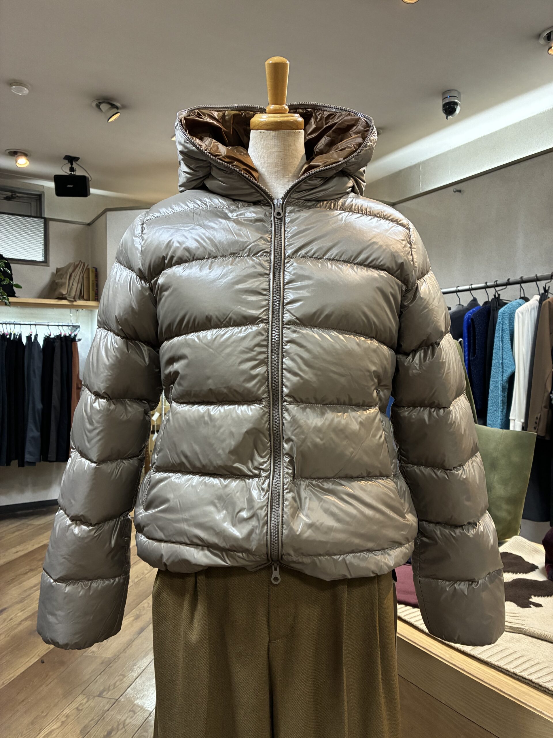 DUVETICA デュベティカ THIALONCINQUE/ティアロンチンクエ col 121-TORTORA(グレージュ)SIZE 44 252WB1-10242-00-1045B - 画像 (3)