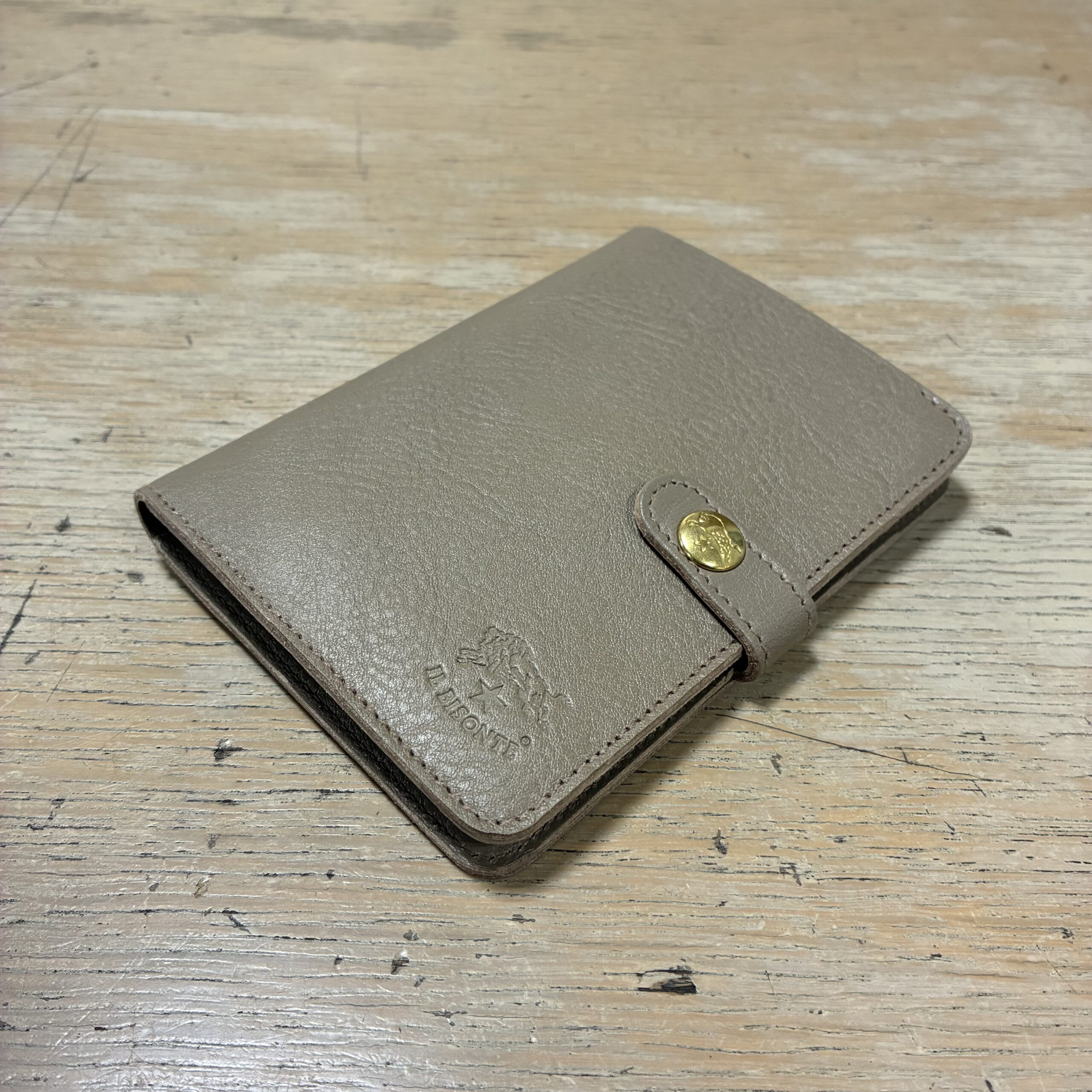 IL BISONTE イルビゾンテ 2つ折り財布【54262305641】 (COL グレー)